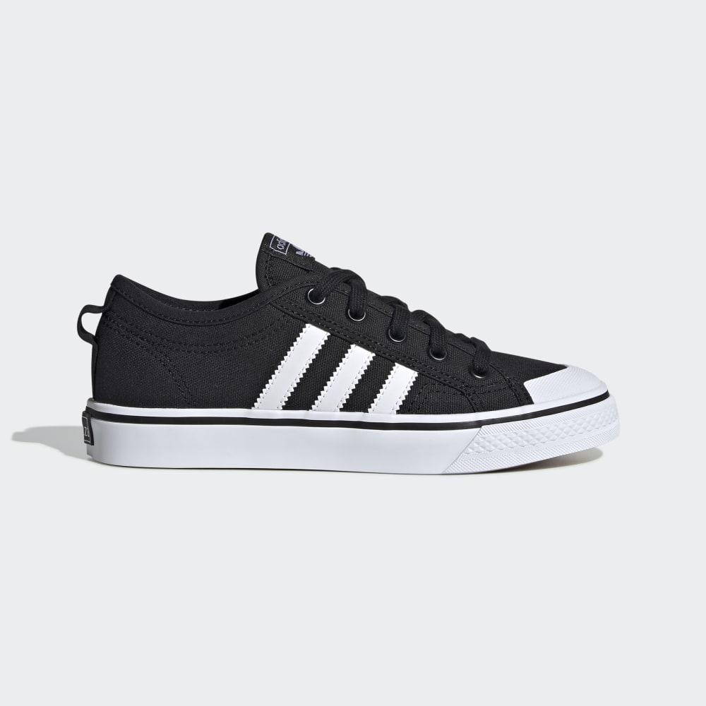 Originals Adidas Nizza Baieti Romania - Negrii/Albi EF5155